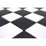 MOSAIK WELSCHEIT ANTISLIP BLACK/ WHITE 29,8X29,8CM PRIS PER ARK