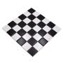 MOSAIK WELSCHEIT ANTISLIP BLACK/ WHITE 29,8X29,8CM PRIS PER ARK