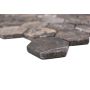 MOSAIK HEXAGON MARBLE EMPERADO 29,8X30,5CM PRIS PER ARK