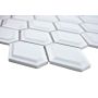 MOSAIK METRO DIAMOND VIT MATT 6X4.8 CM