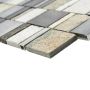 MOSAIK WELSCHEIT RECTANGLE QUARTZITE/ALLOY MIX PRIS PER ARK