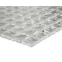 KRISTALLMOSAIK SQUARE CRYSTAL SPARKLE WHITE 2.3X2.3CM PRIS PER ARK