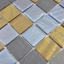 MOSAIK SQUARE MIX BLACK/ANTRACIT 31,5X31,5CM PRIS PER ARK