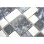 MOSAIK WELSCHEIT R2-C2-C3 STONE BLACK/WHITE 30,5X30,5CM PRIS PER ARK          