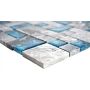 MOSAIK DESIGN OPTIC MIX GREY/BLUE GLASS PRIS PER ARK