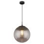 PENDELLAMPA GLOBO BLAMA SVART 30CM