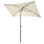 PARASOLL DOPPLER SUNLINE VÄDERBESTÄNDIG 225X120CM OFFWHITE