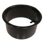 EMALJ STOS SVART Ø130MM 80MM