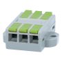KOPPLINGSPLINT NECORE SKRUVMONTAGE 3-POL 0,5-6,0MM² 6-PACK