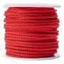 POLYESTERSILKELINA POLY ROPES RÖD Ø4MM 12M