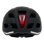 CYKELHJÄLM URBAN MED LEDLAMPA MATTSVART  58-61CM 