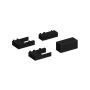 DISTANS SCANBAD PROFIL F RÖRGENOMFÖRING SVART 1X1X1MM
