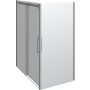 DUSCHHÖRNA SCANBAD MAXI 160X100CM KROM