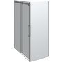 DUSCHHÖRNA SCANBAD MAXI 140X80CM KROM