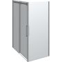 DUSCHHÖRNA SCANBAD MAXI 140X90CM KROM