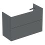 TVÄTTSTÄLLSSKÅP IFÖ ELEGANT KOMPAKT GRÅ 90 CM