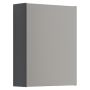 SPEGELSKÅP SCANBAD SELECT GRÅ MATT 50CM