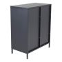 SKÅP VENTURE HOME ACERO 97X80CM SVART 
