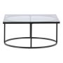 SOFFBORD FURNITURE FASHION SKANÖR 90X90CM SVART
