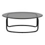 SOFFBORD FURNITURE FASHION LOMMA Ø110CM SVART
