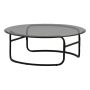 SOFFBORD FURNITURE FASHION LOMMA Ø110CM SVART