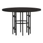 MATBORD VENTURE HOME COPENHAGEN Ø115CM SVART 