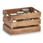 FÖRVARINGSLÅDA ZELLER VINTAGE TRÄ 31X21X19,5 CM