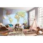 FOTOTAPET KOMAR WORLD MAP