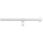GARDINSTÅNG KIRSCH MALAGA SET 160-300CM VIT 