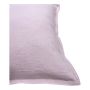 KUDDFODRAL LINNE 50X50CM ROSA