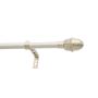 GARDINSTÅNG KIRSCH MOZART SET 210-380CM VIT/GULD 