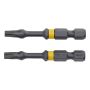 TORSIONBITS DEWALT DT70534T-QZ T25 57MM 2ST