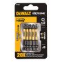 TORSIONBITS DEWALT DT7391T-QZ PZ2 57MM 5ST