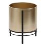 INOMHUSKRUKA EDELMAN PIEDESTAL GULD Ø25CM