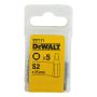 FYRKANTSBITS DEWALT DT7171-QZ S2 25MM 5ST