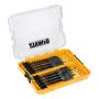 FLATBORRSET DEWALT EXTREME 9 DELAR