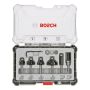 FRÄSSTÅLSET BOSCH PROFESSIONAL HM MIXED 6 DELAR 