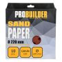 SANDPAPPER PADS Ø220 MM K120 10-PACK