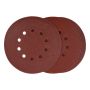 SANDPAPPER PADS K80 Ø220MM 10-PACK
