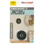 MAGNET FIX-O-MOLL NEODYM MED FÖRSÄNKT HÅL Ø32MM