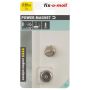 MAGNET FIX-O-MOLL NEODYM MED GÄNGA Ø20MM