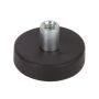 MAGNET FIX-O-MOLL NEODYM GUMMI MED GÄNGA Ø22MM