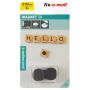 MAGNET FIX-O-MOLL SJÄLVHÄFTANDE FERRIT Ø19,5MM 8ST/FRP