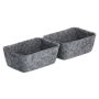 FÖRVARINGSLÅDOR ZELLER ORGANIZER SET 8-PACK