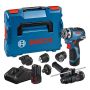SKRUVDRAGARE BOSCH PROFESSIONAL GSR 12V-35 FC 2X3.0AH