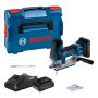 STICKSÅG BOSCH PROFESSIONAL GST 18V-155 SC 2X4.0AH
