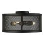 PLAFOND SEARCHLIGHT FISHNET 3L SVART