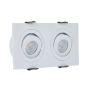 DOWNLIGHT NESIGN LSP LED REKTANGULÄR 4W 60X115MM VIT