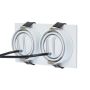 DOWNLIGHT NESIGN LSP LED REKTANGULÄR 4W 60X115MM VIT