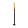 GOLVLAMPA EGLO BARBOTTO LED SVART/GULD